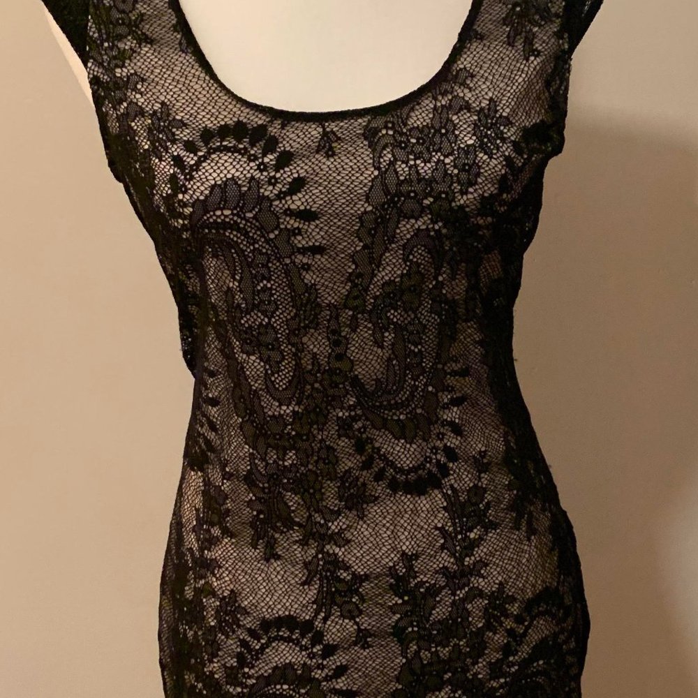 Cap Sleeve Evening Dress